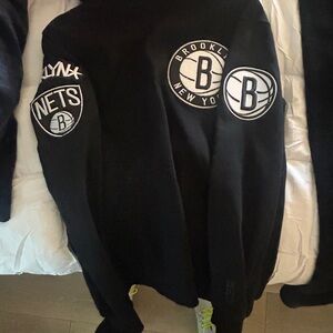 Brooklyn Nets Black Jacketnete men’s sweatshirt